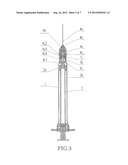 Safe Disposable Injector with Changeable and Automatically Retractable     Needle diagram and image