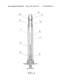 Safe Disposable Injector with Changeable and Automatically Retractable     Needle diagram and image