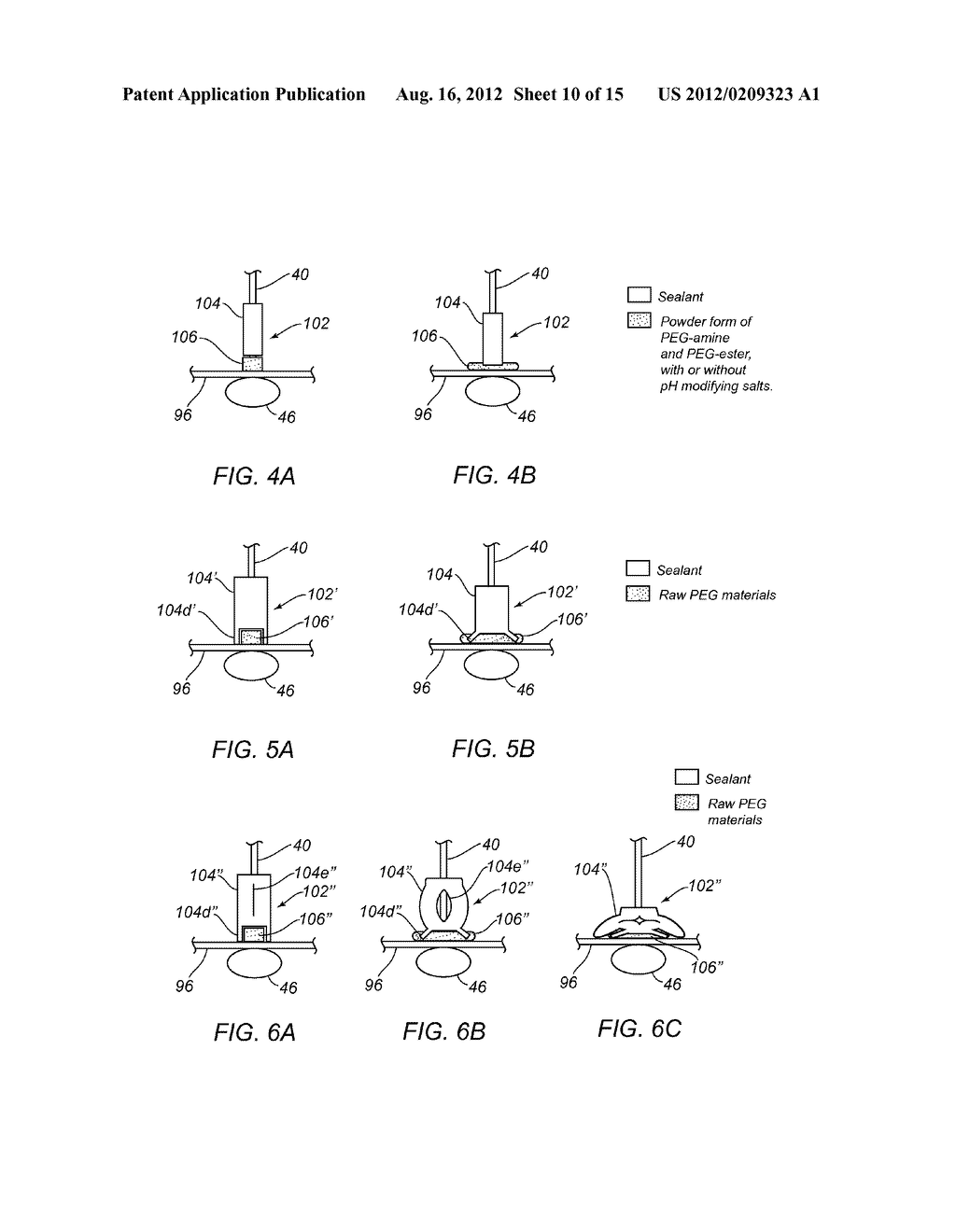 APPARATUS AND METHODS FOR SEALING A VASCULAR PUNCTURE - diagram, schematic, and image 11
