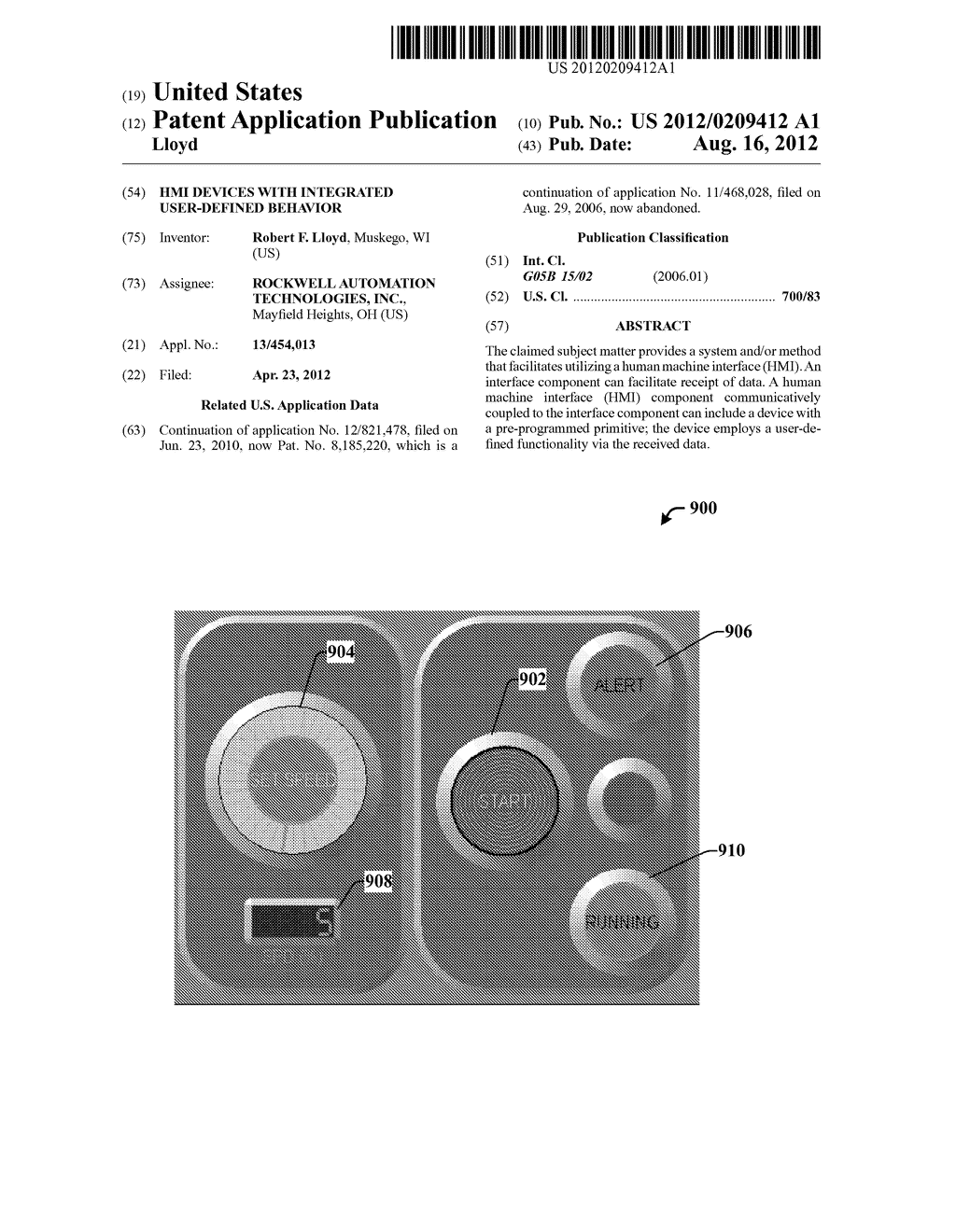 HMI DEVICES WITH INTEGRATED USER-DEFINED BEHAVIOR - diagram, schematic, and image 01