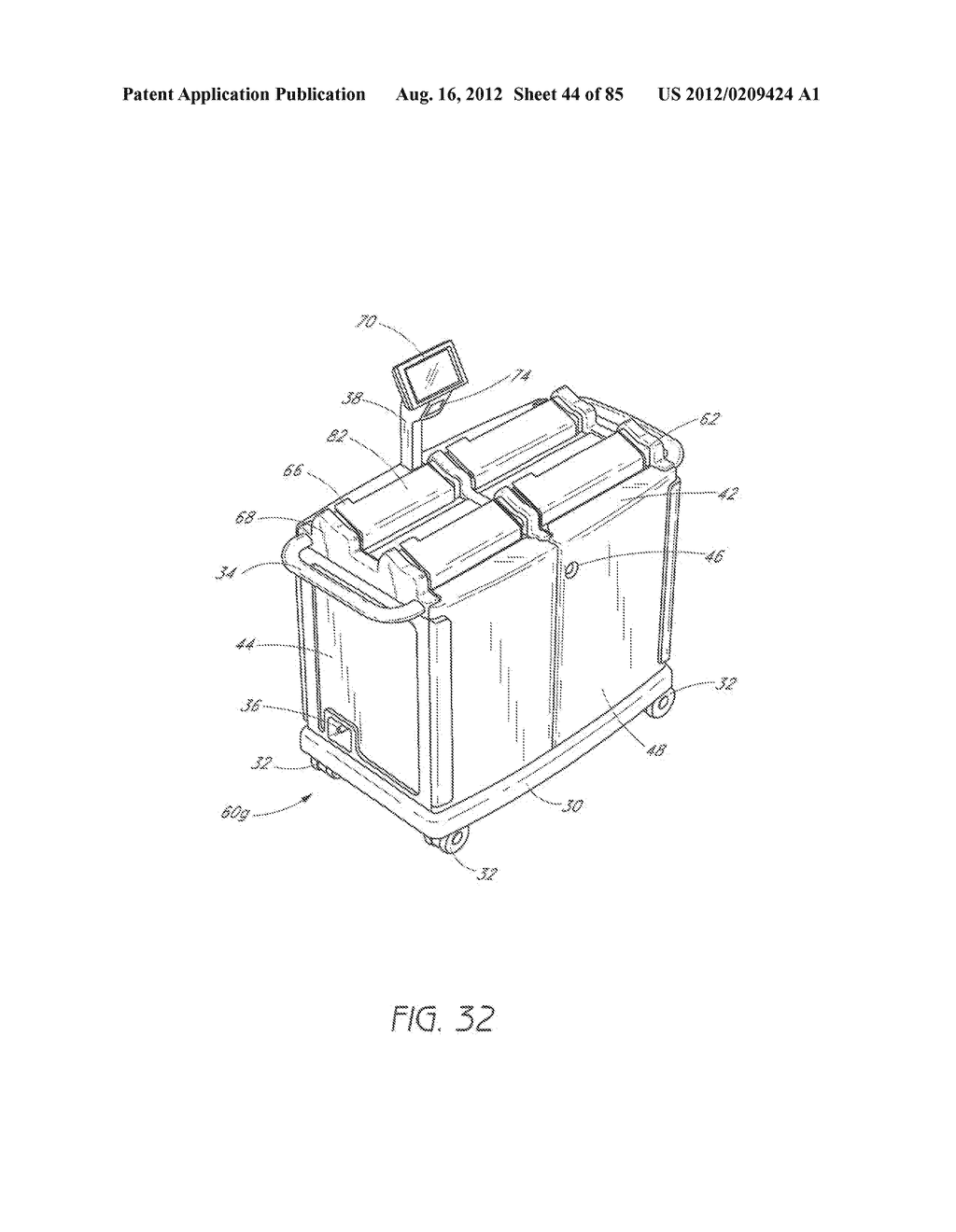 COMBINATION DISPOSAL AND DISPENSING APPARATUS AND METHOD - diagram, schematic, and image 45