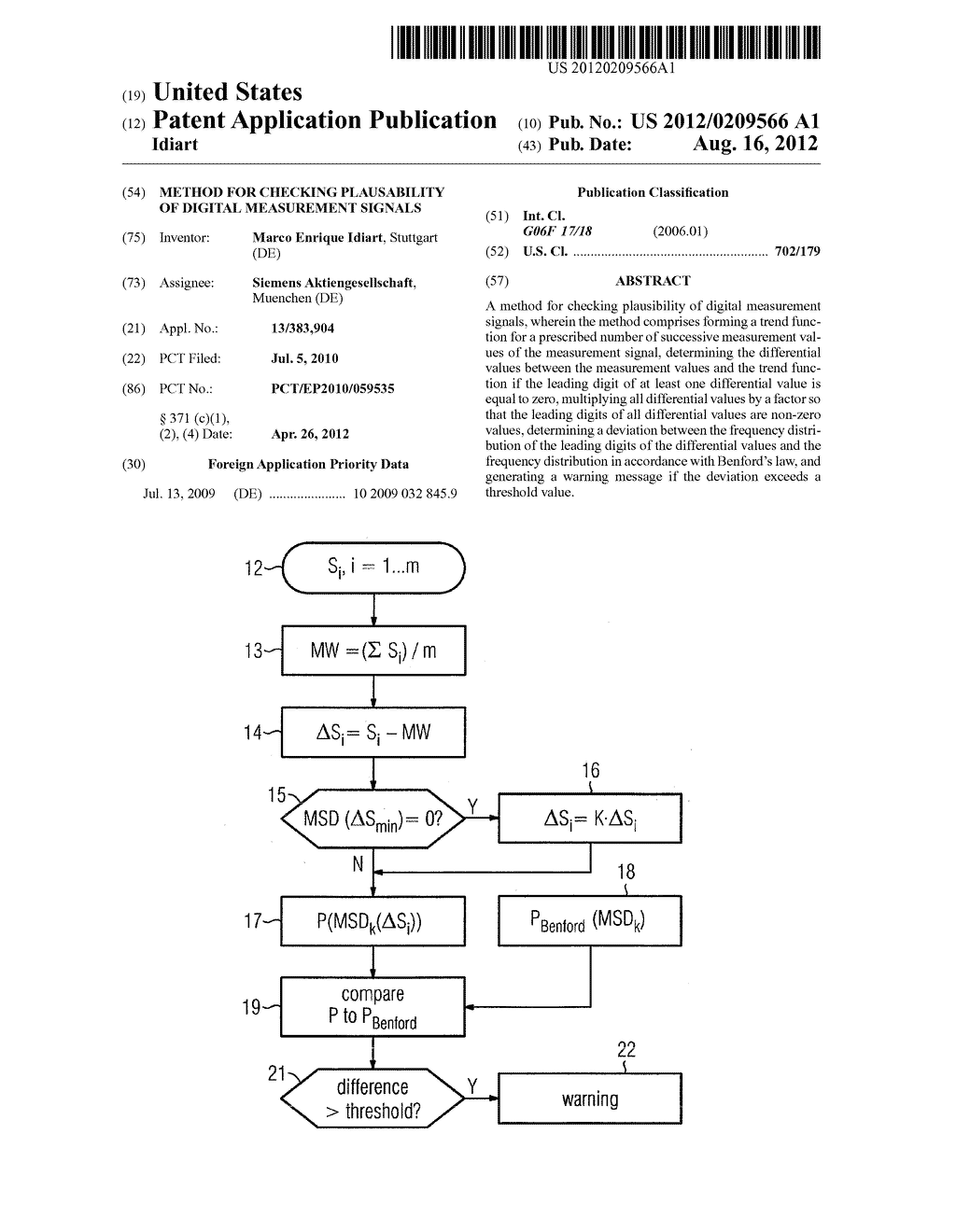 Method for Checking Plausability of Digital Measurement Signals - diagram, schematic, and image 01