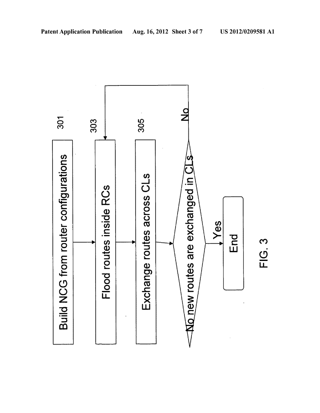 SYSTEM AND METHOD FOR SIMULATING IP NETWORK ROUTING - diagram, schematic, and image 04