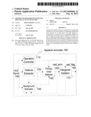 Method And Background Estimator For Voice Activity Detection diagram and image