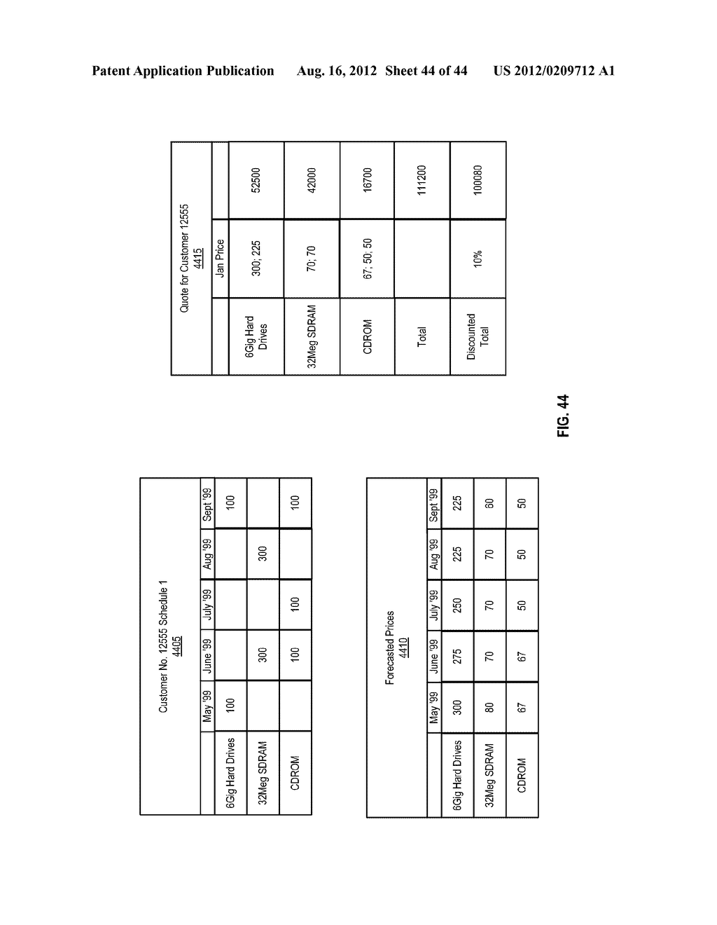 PROMOTION INFRASTRUCTURE HAVING USER SELECTION BASED TARGETED PROMOTIONS - diagram, schematic, and image 45