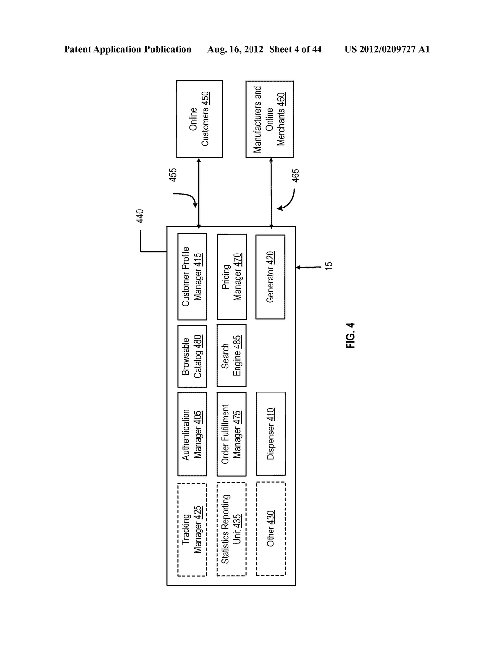 NETWORK INFRASTRUCTURE SUPPORTING A MULTI-SELLER PROMOTION AND TRANSACTION     ENVIRONMENT - diagram, schematic, and image 05