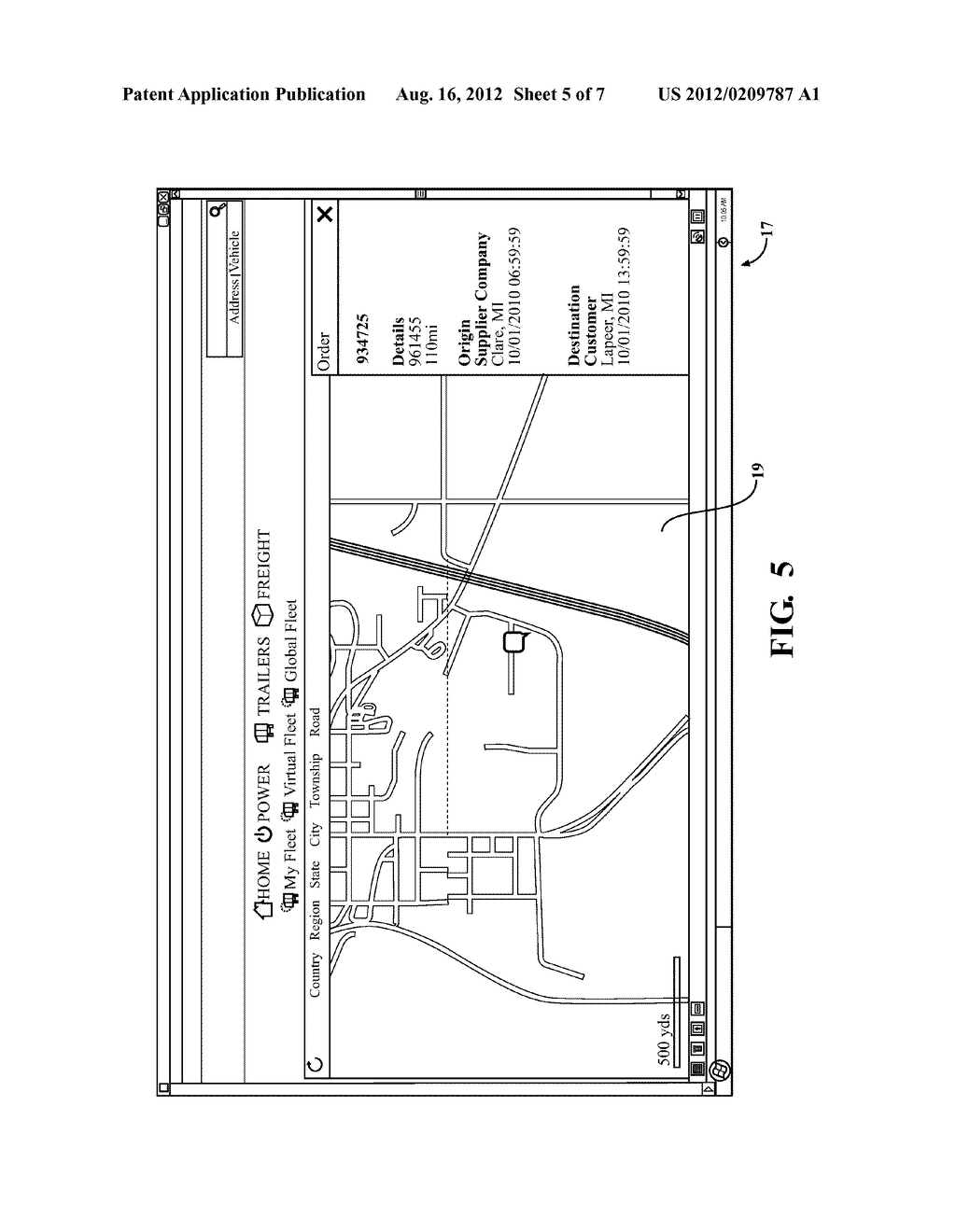 COMPUTERIZED SYSTEM AND METHOD FOR MATCHING FREIGHT VEHICLES AND LOADS - diagram, schematic, and image 06
