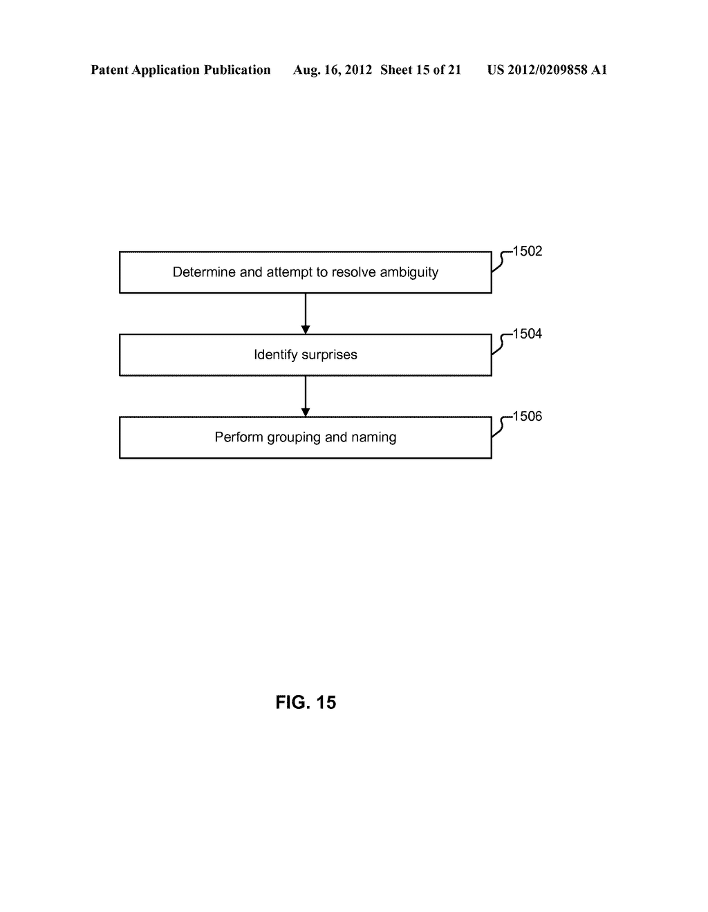 DETERMINING CONCEPTS ASSOCIATED WITH A QUERY - diagram, schematic, and image 16