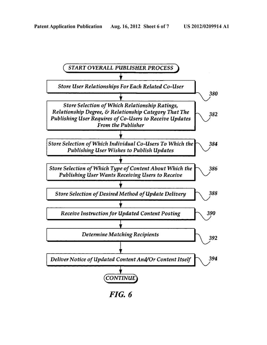 DISPLAYING AGGREGATED NEW CONTENT BY SELECTED OTHER USER BASED ON THEIR     AUTHORIZATION LEVEL - diagram, schematic, and image 07