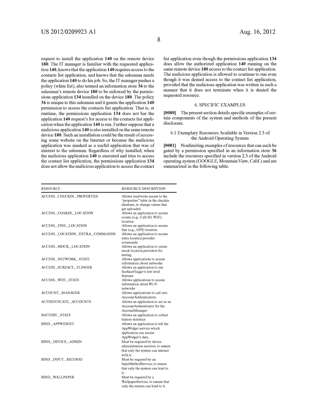 SYSTEMS AND METHODS FOR REGULATING ACCESS TO RESOURCES AT APPLICATION RUN     TIME - diagram, schematic, and image 11