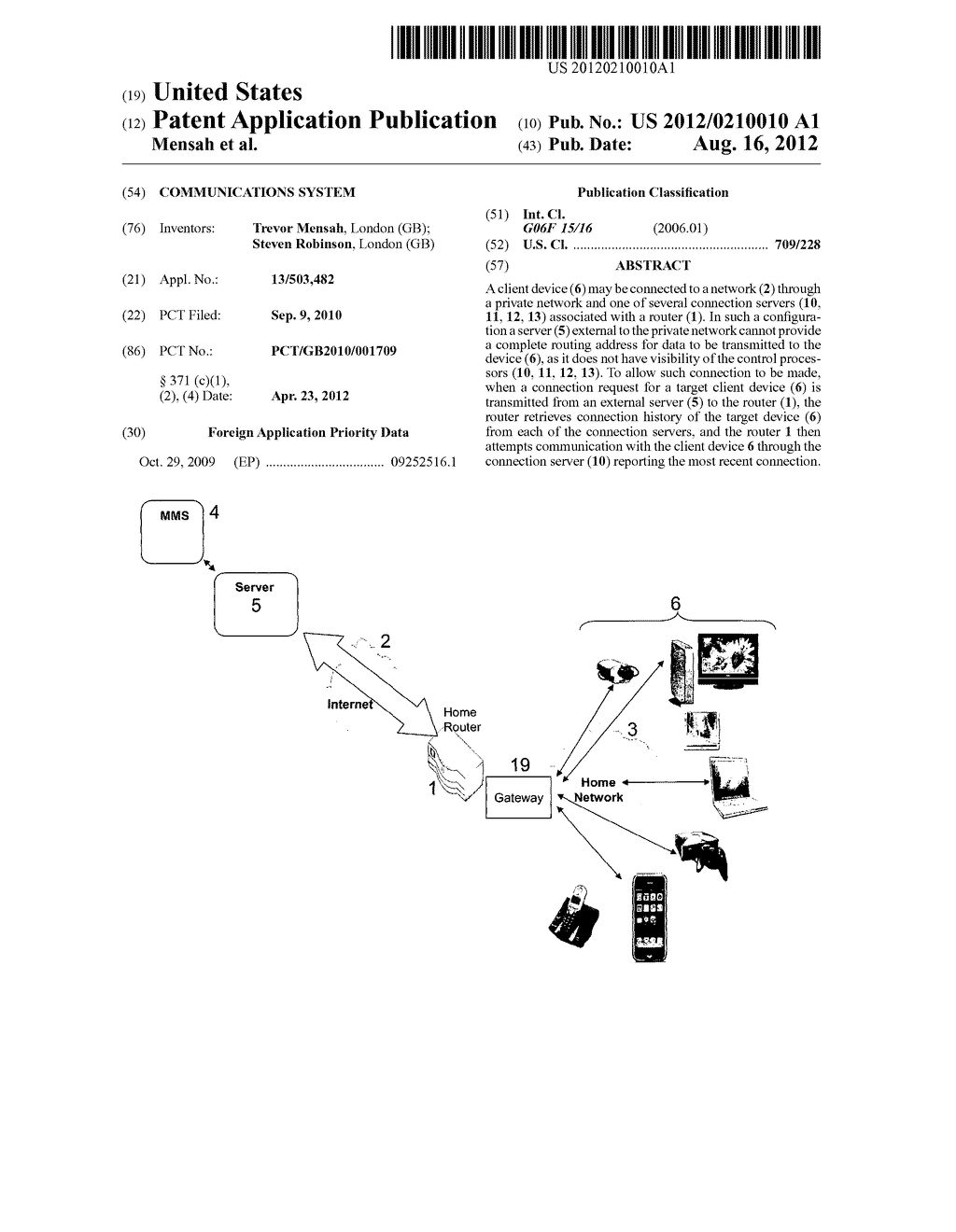 COMMUNICATIONS SYSTEM - diagram, schematic, and image 01