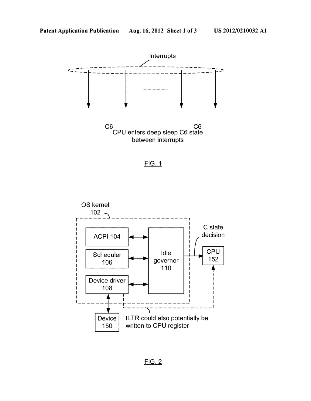 TECHNIQUES FOR MANAGING POWER CONSUMPTION STATE OF A PROCESSOR - diagram, schematic, and image 02