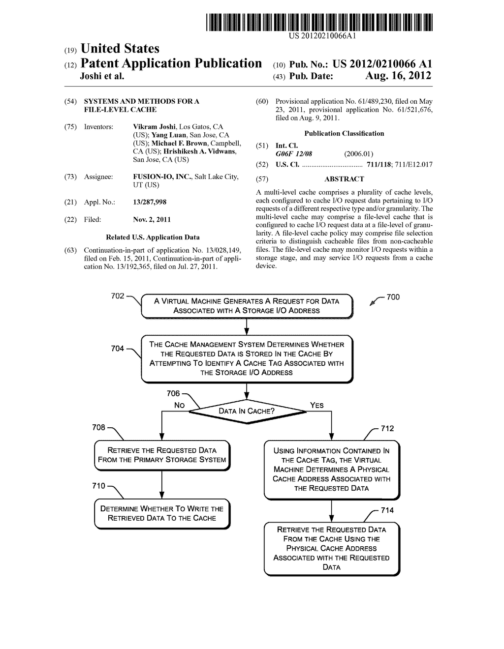 SYSTEMS AND METHODS FOR A FILE-LEVEL CACHE - diagram, schematic, and image 01