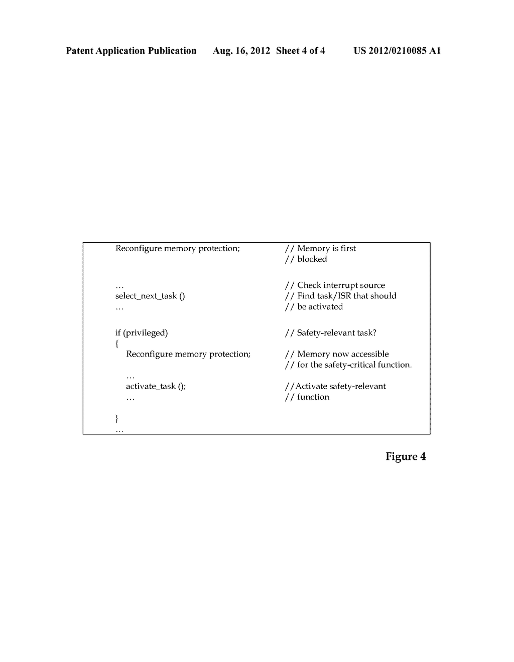 METHOD FOR EXECUTING SECURITY-RELEVANT AND NON-SECURITY-RELEVANT SOFTWARE     COMPONENTS ON A HARDWARE PLATFORM - diagram, schematic, and image 05