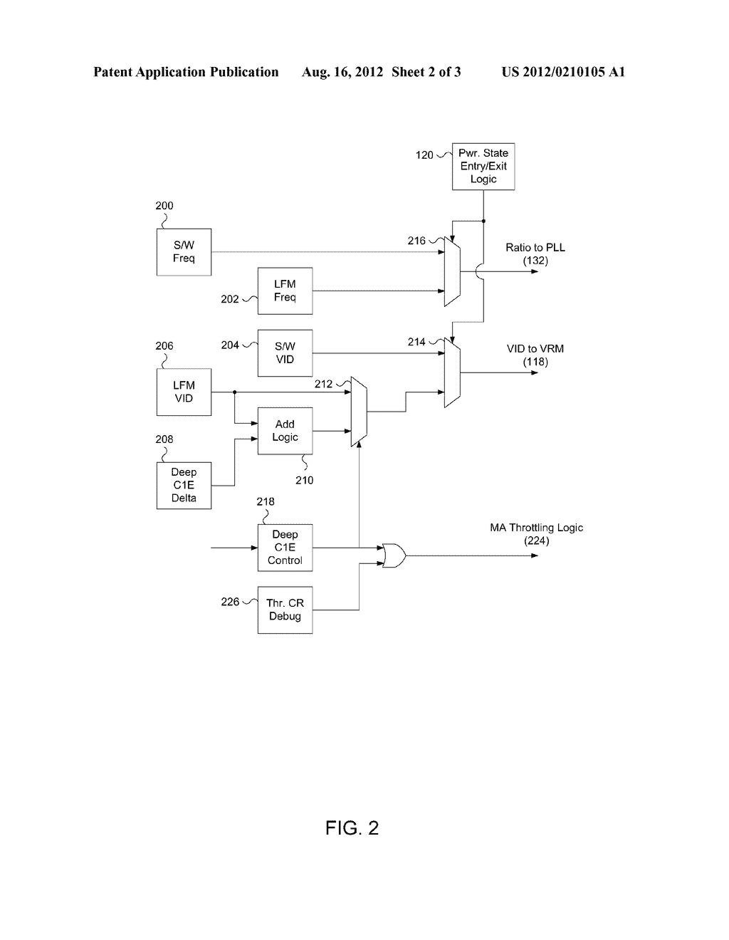 PROCESSOR POWER CONSUMPTION CONTROL AND VOLTAGE DROP VIA     MICRO-ARCHITECTURAL BANDWIDTH THROTTLING - diagram, schematic, and image 03