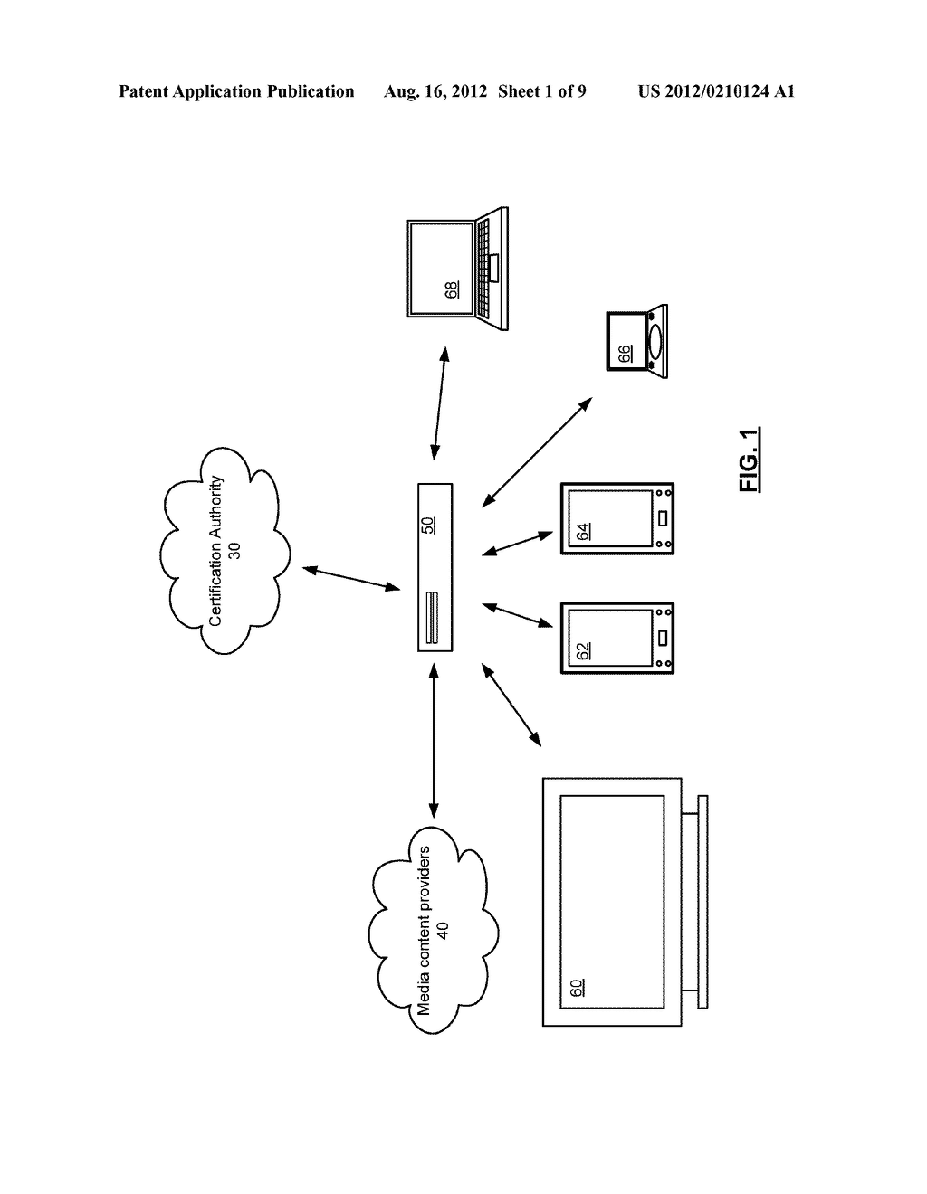 CLIENT DEVICE AND LOCAL STATION WITH DIGITAL RIGHTS MANAGEMENT AND METHODS     FOR USE THEREWITH - diagram, schematic, and image 02