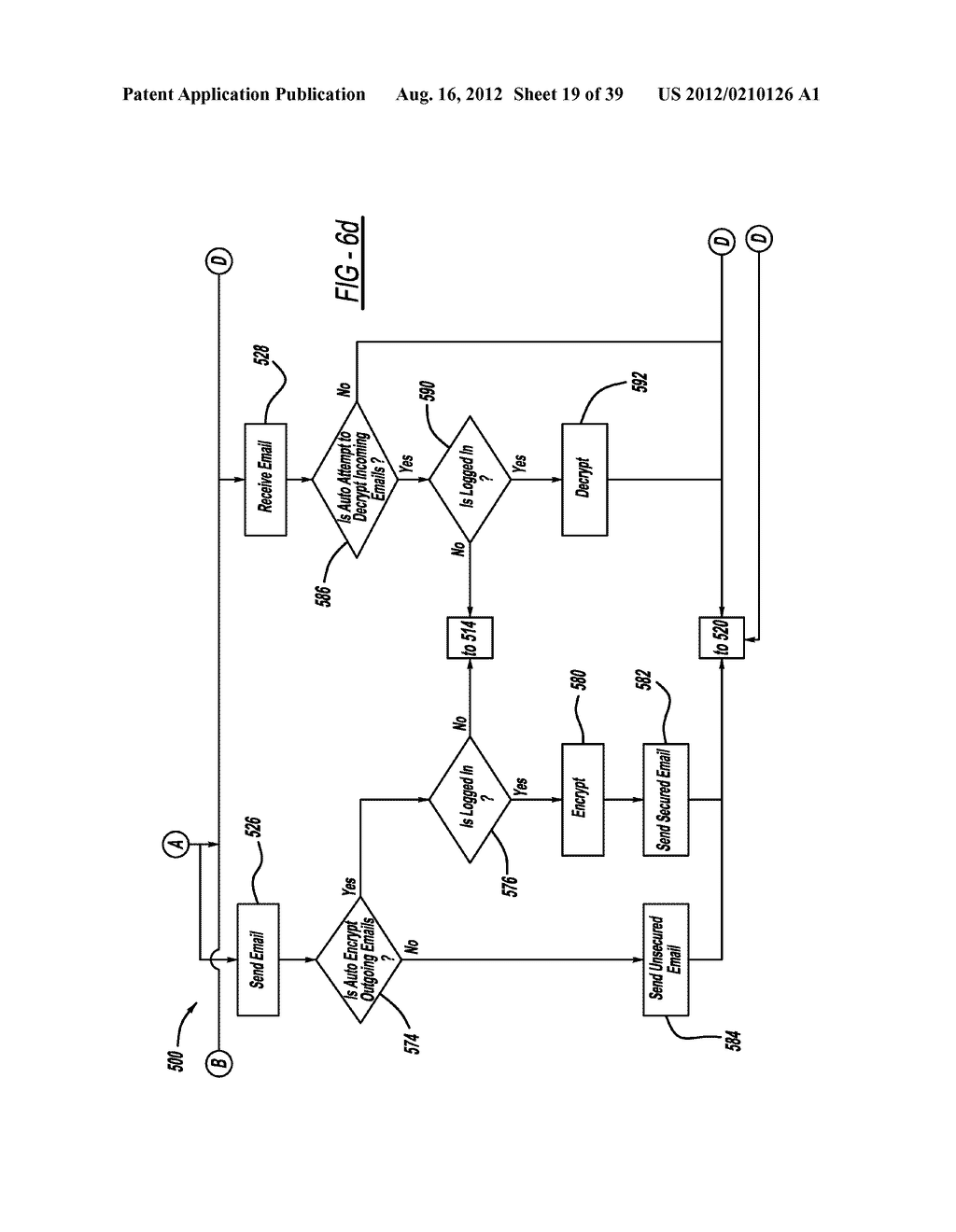 DOCUMENT ENCRYPTION AND DECRYPTION - diagram, schematic, and image 20