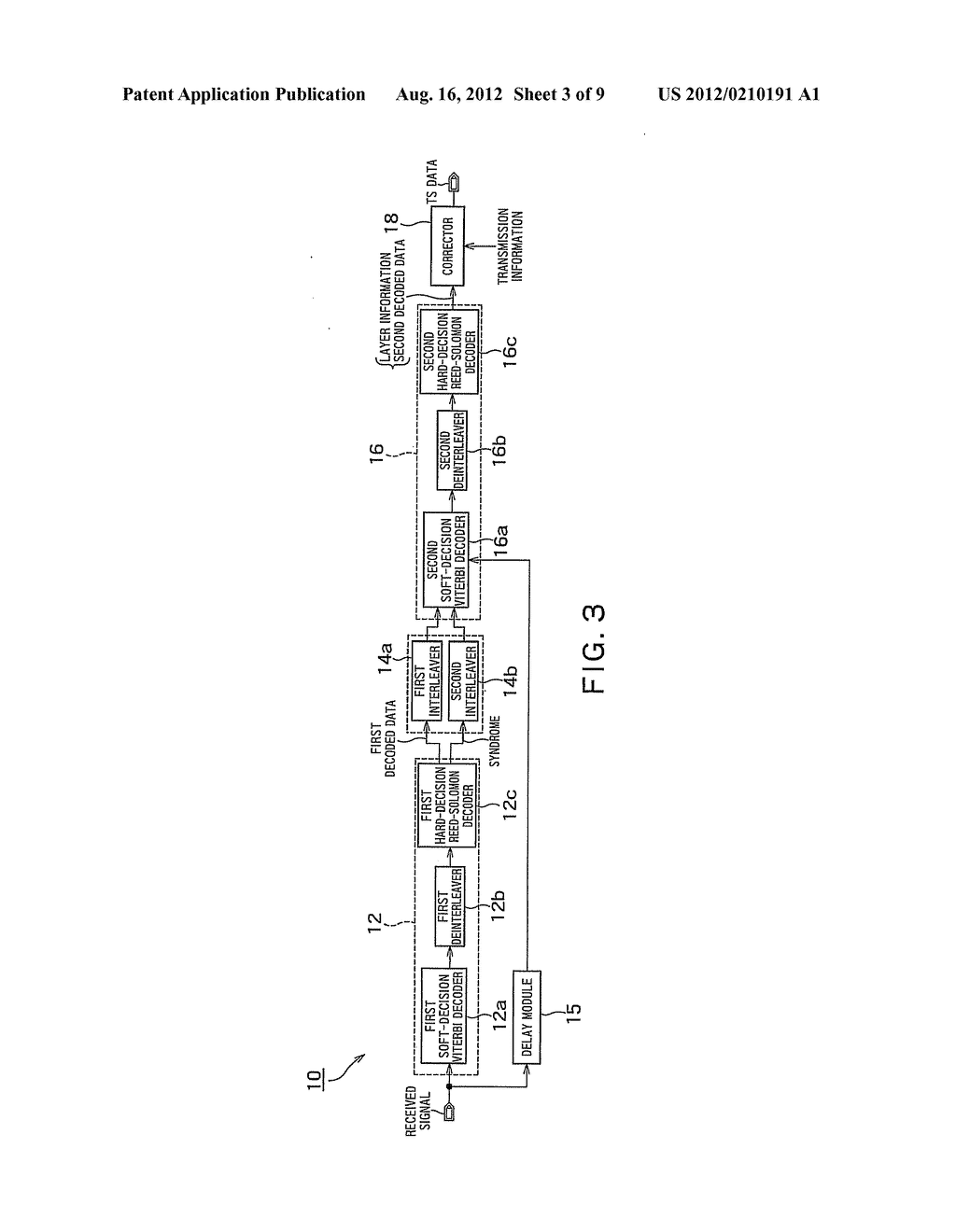 ERROR CORRECTING DECODER AND RECEIVING SYSTEM - diagram, schematic, and image 04