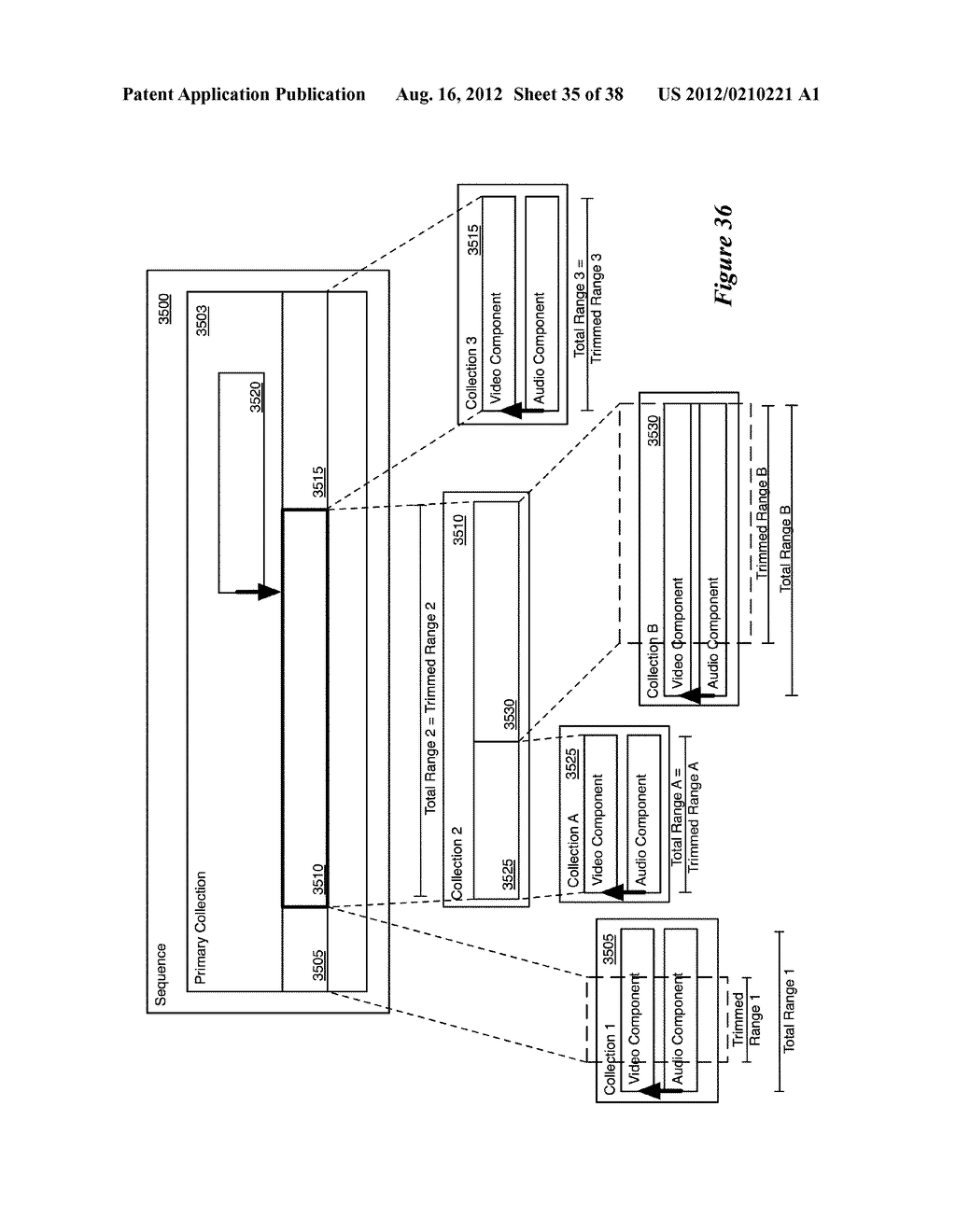 Media-Editing Application with Live Dragging and Live Editing Capabilities - diagram, schematic, and image 36