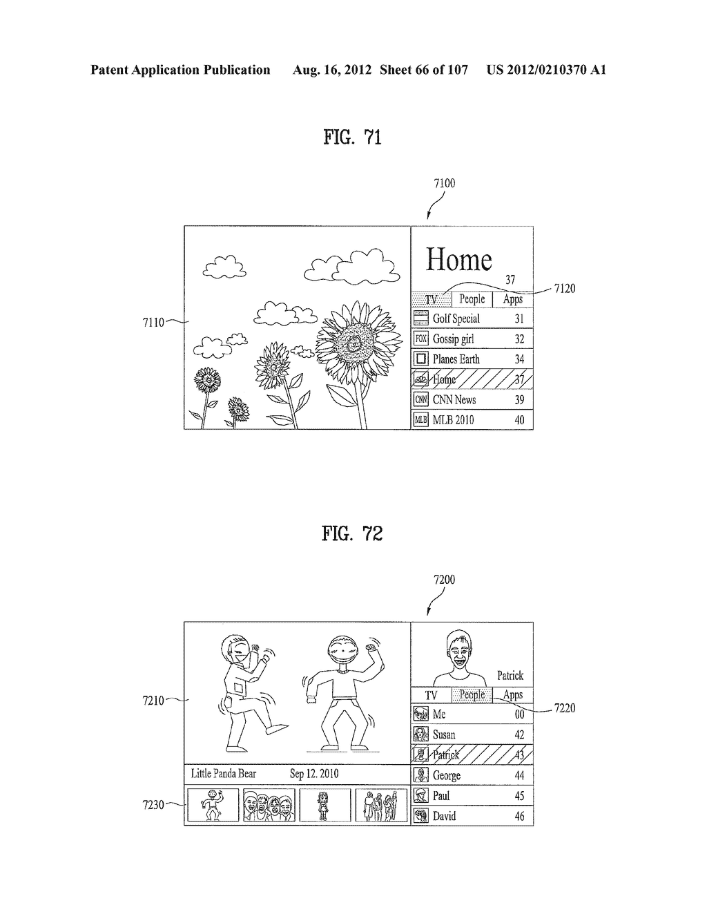 MULTI-PURPOSE DISPLAY DEVICE HAVING A CHANNEL SCAN INTERFACE AND METHOD     FOR CONTROLLING THE SAME - diagram, schematic, and image 67