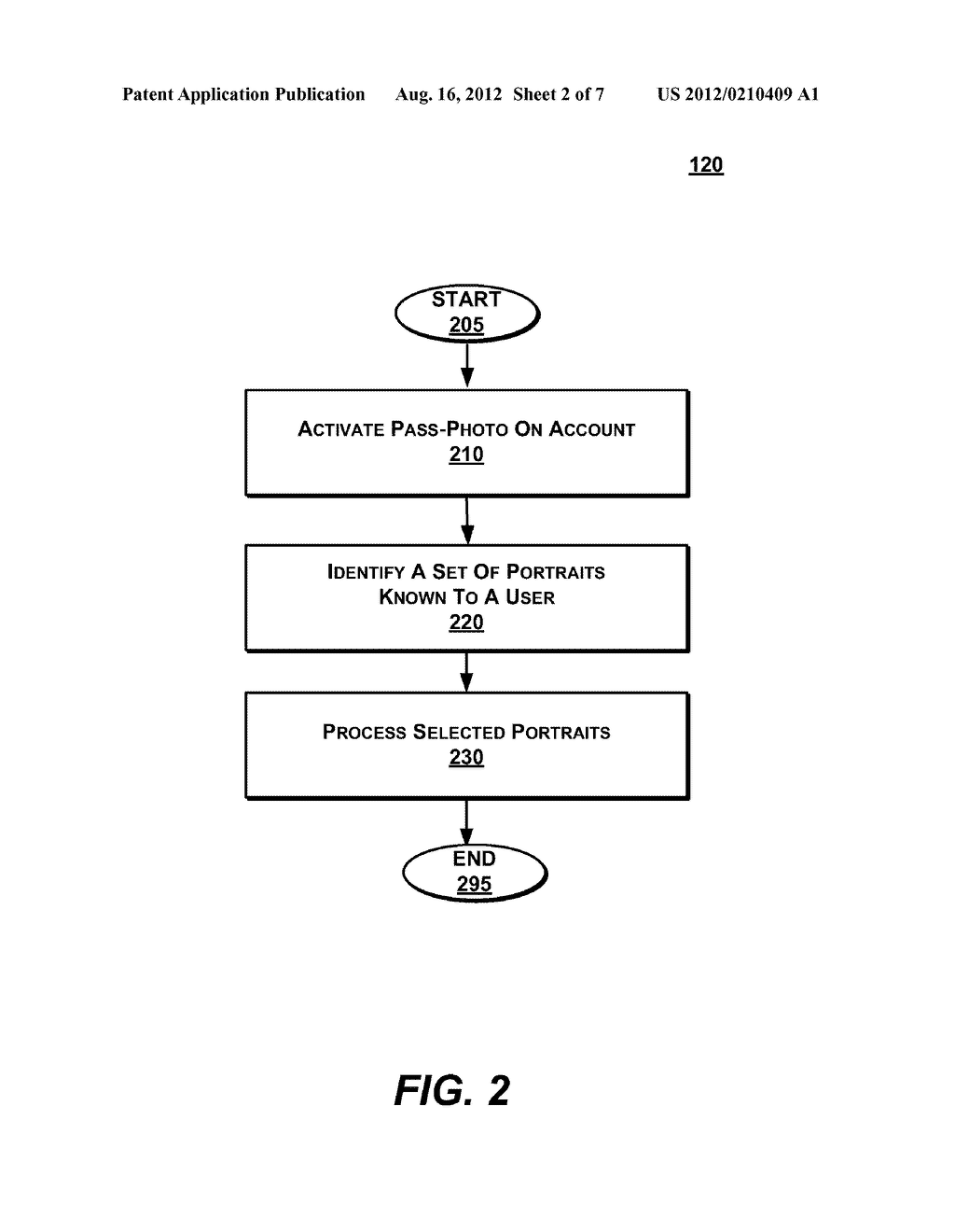 NON-TEXTUAL SECURITY USING PORTRAITS - diagram, schematic, and image 03