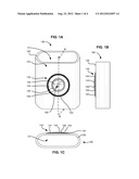 MOUNT FOR SECURING AN IMAGE TO FABRIC diagram and image