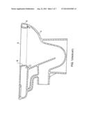 RIMLESS TOILET WITH FLUSH WATER DISTRIBUTION APPARATUS diagram and image