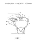 RIMLESS TOILET WITH FLUSH WATER DISTRIBUTION APPARATUS diagram and image