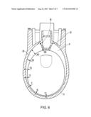 RIMLESS TOILET WITH FLUSH WATER DISTRIBUTION APPARATUS diagram and image