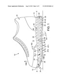 SOLE ASSEMBLY FOR ARTICLE OF FOOTWEAR WITH INTERLOCKING MEMBERS diagram and image