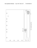 Business Form With Self Laminating Wristband With Reduced Image Area diagram and image