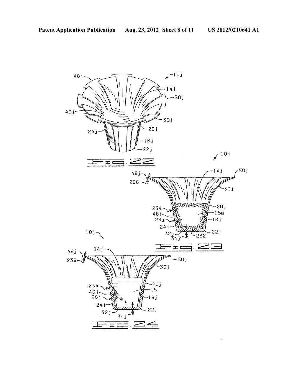 PLANT PACKAGE AND METHODS OF FORMING SAME USING A THERMOPLASTIC FLOWER POT - diagram, schematic, and image 09