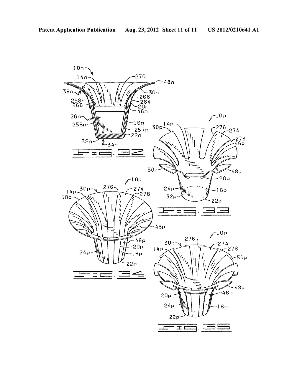 PLANT PACKAGE AND METHODS OF FORMING SAME USING A THERMOPLASTIC FLOWER POT - diagram, schematic, and image 12