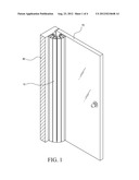 Protective assembly for door hinge diagram and image