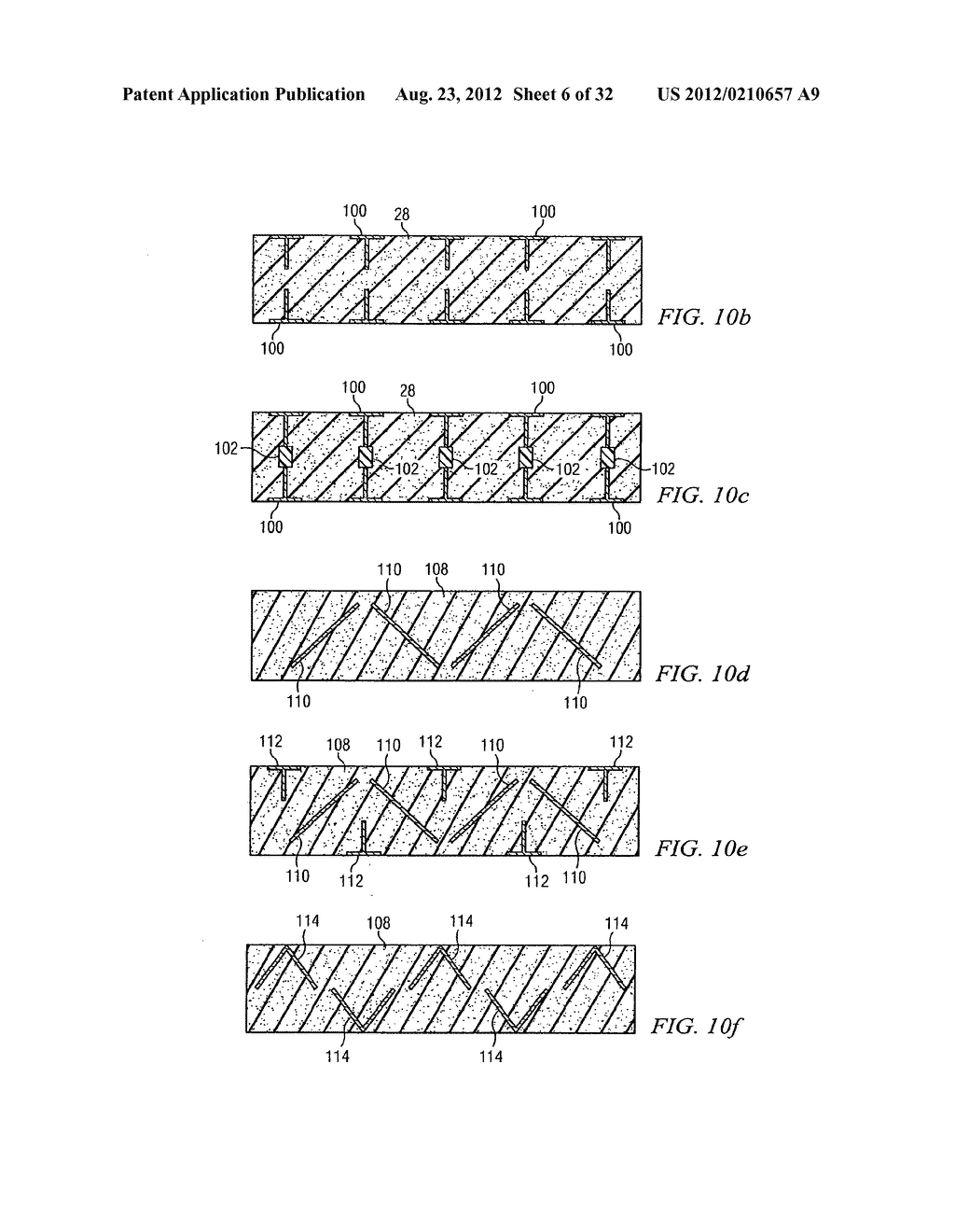 Barrier Wall and Method of Forming Wall Panels Between  Vertical Wall     Stiffeners with Support Members Extending Partially Through the Wall     Panels - diagram, schematic, and image 07