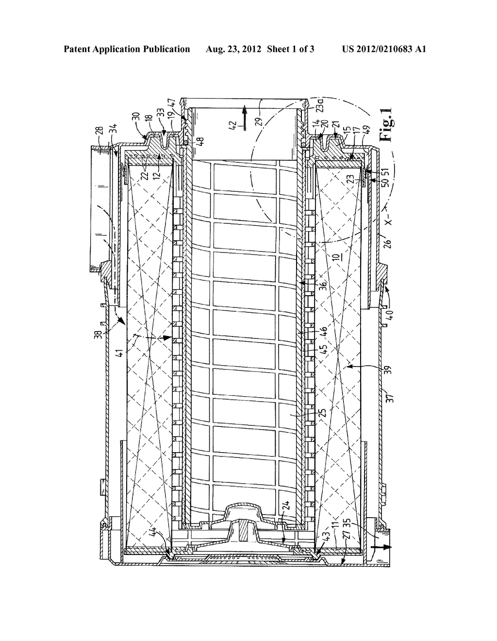 FILTER ELEMENT AND FILTER SYSTEM - diagram, schematic, and image 02