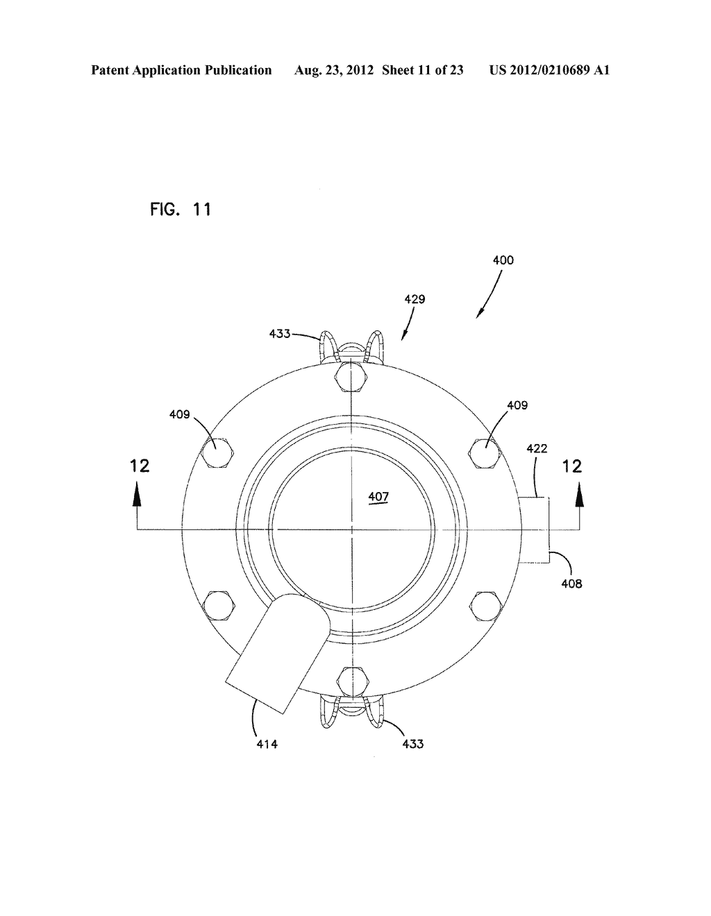 AEROSOL SEPARATOR; AND METHOD - diagram, schematic, and image 12