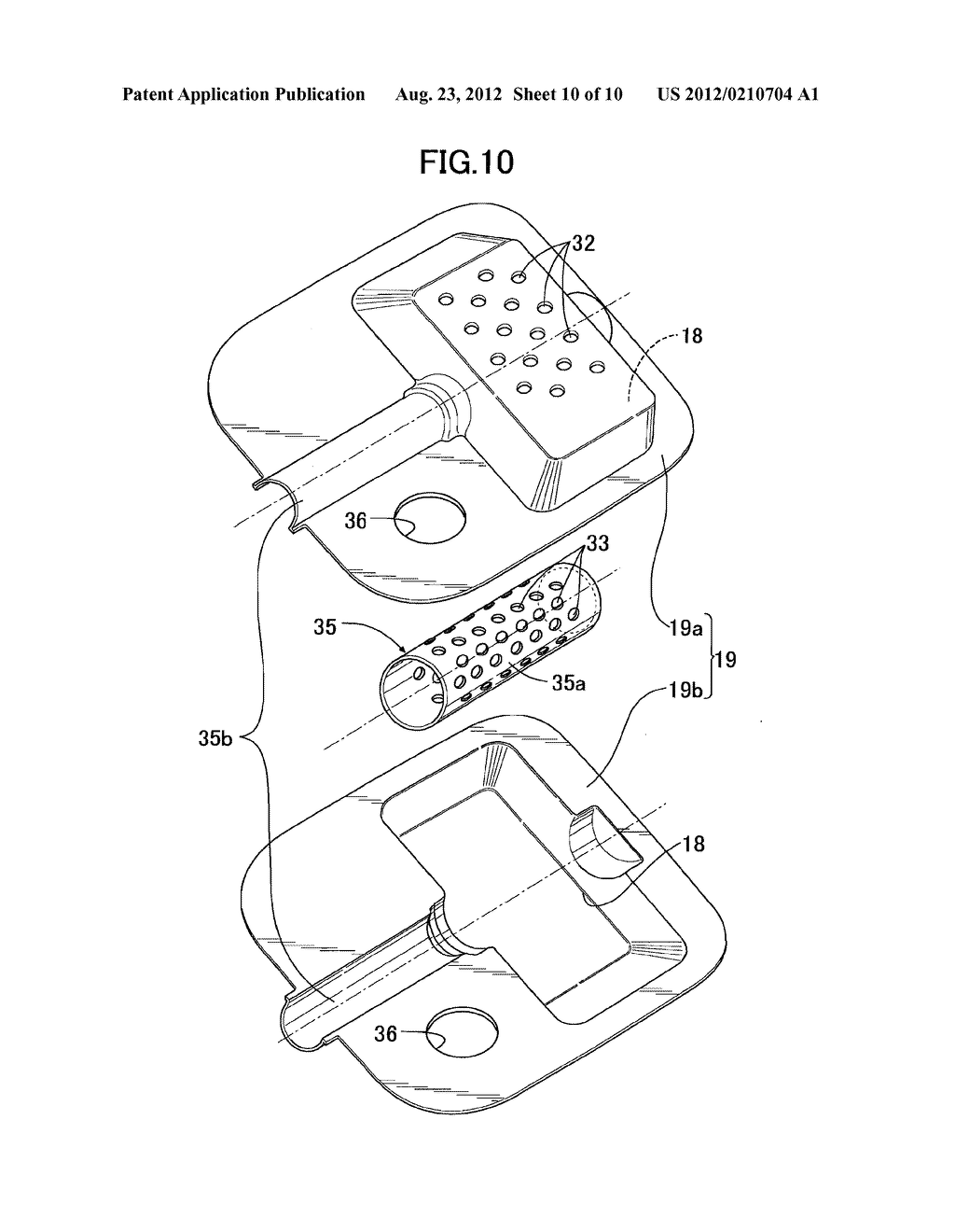 EXHAUST MUFFLER FOR GENERAL-PURPOSE ENGINE - diagram, schematic, and image 11