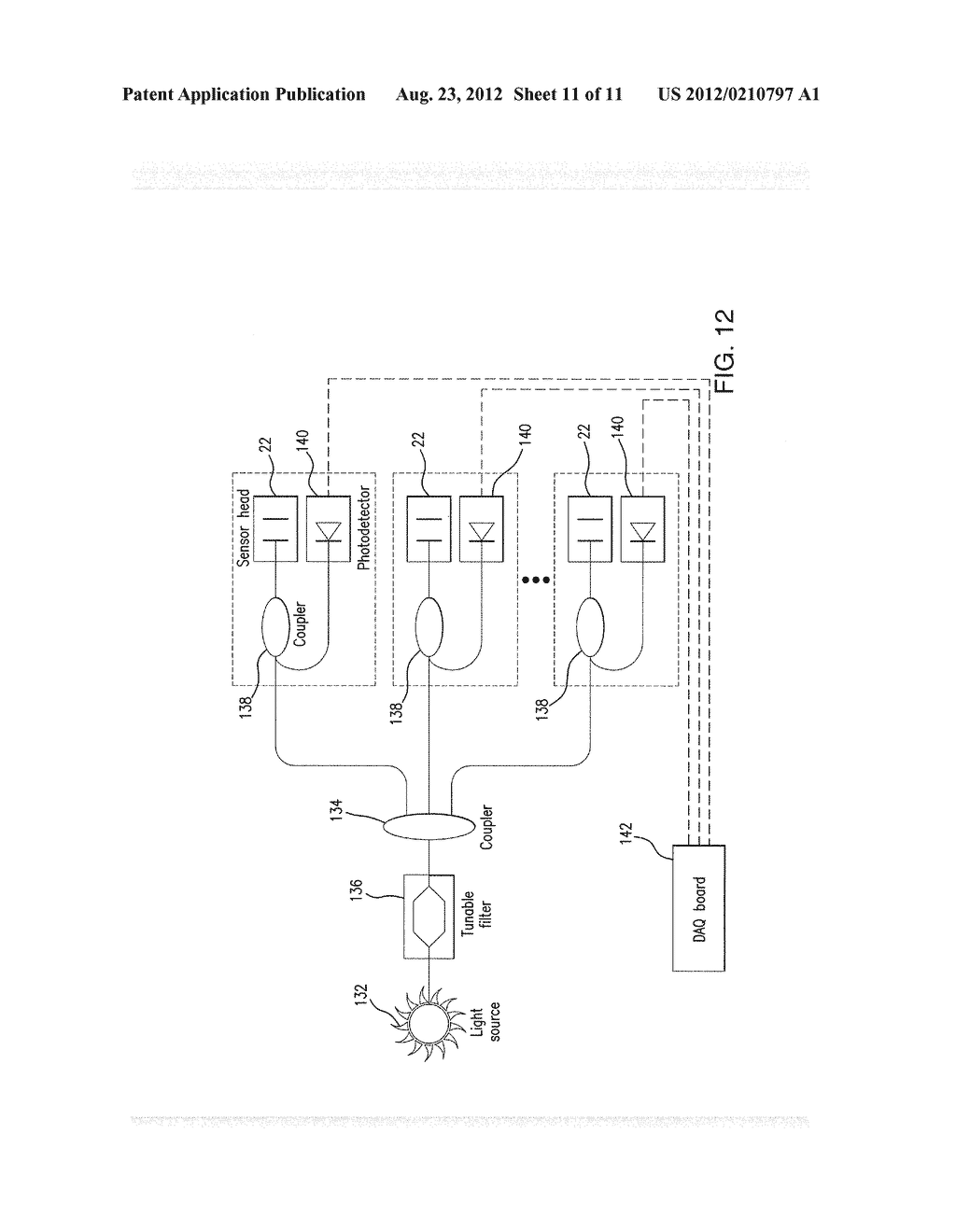 ULTRA-MINIATURE FIBER-OPTIC PRESSURE SENSOR SYSTEM AND METHOD OF     FABRICATION - diagram, schematic, and image 12