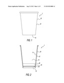 DISPOSABLE DEVICE FOR MAKING BEVERAGES FROM SOLUBLE PRODUCTS diagram and image