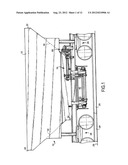 Apparatus for controlling discharge of material from a railroad hopper car diagram and image