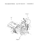 Gas Carrying Threading Device of Sewing Machine diagram and image