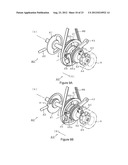 Gas Carrying Threading Device of Sewing Machine diagram and image