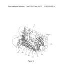 Gas Carrying Threading Device of Sewing Machine diagram and image