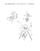 Gas Carrying Threading Device of Sewing Machine diagram and image