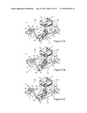 Gas Carrying Threading Device of Sewing Machine diagram and image