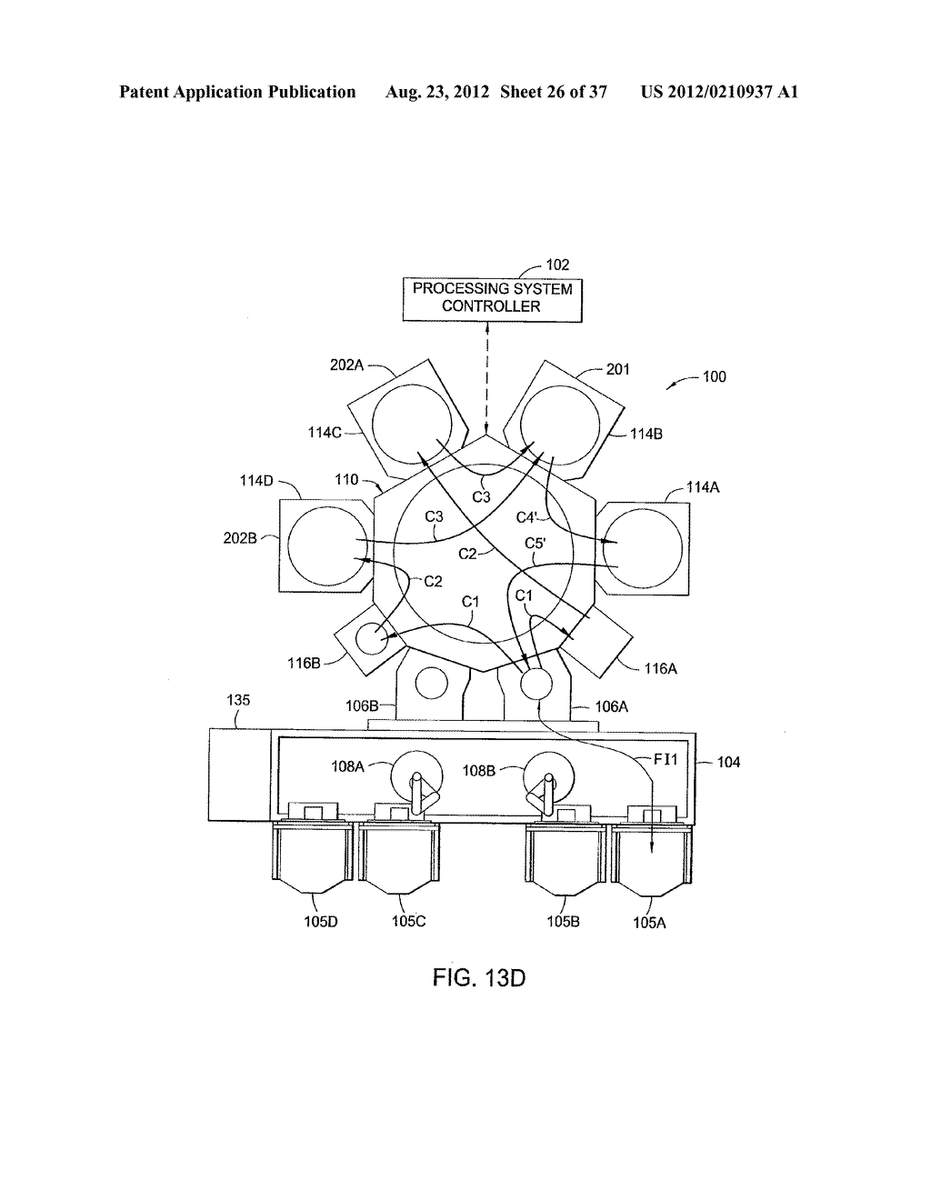 SUBSTRATE PROCESSING APPARATUS USING A BATCH PROCESSING CHAMBER - diagram, schematic, and image 27