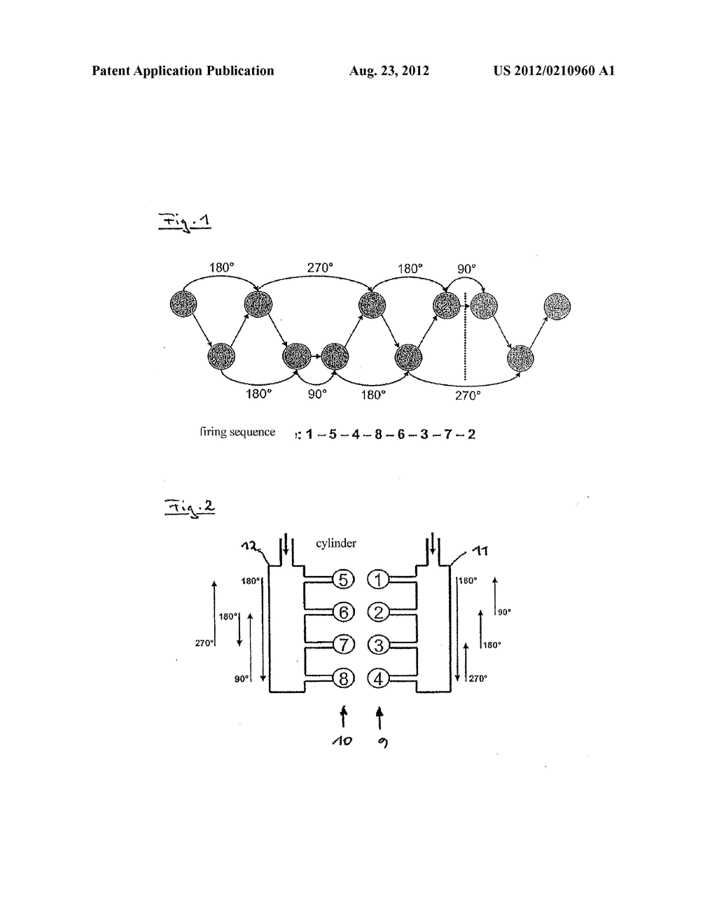 Internal Combustion Engine Having Eight Cylinders in a V-Configuration - diagram, schematic, and image 02