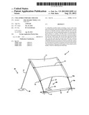 COLLAPSIBLE PORTABLE SHELTER diagram and image