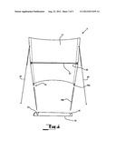 COLLAPSIBLE PORTABLE SHELTER diagram and image